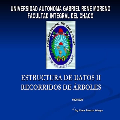 Arboles Recorridos