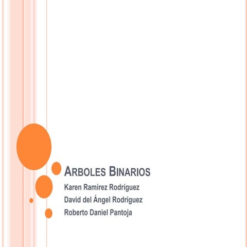 Arboles binarios