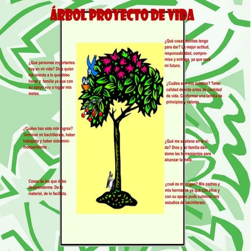 Arbol Proyecto de Vida