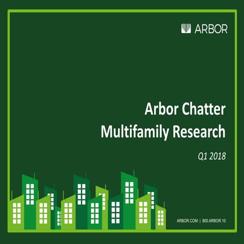 Arbor Chatter Multifamily Research 2018 Q1 | PDF