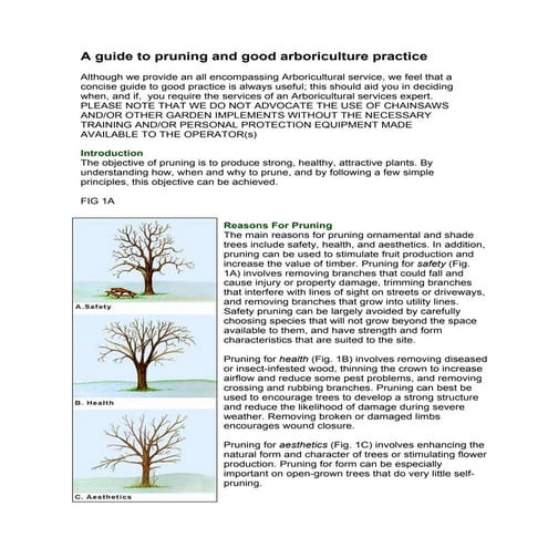 Arboriculture