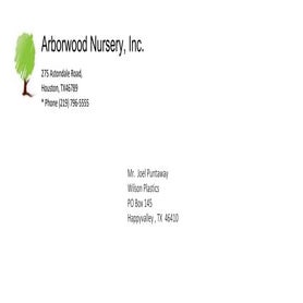 Arborwood Envelopes.docx