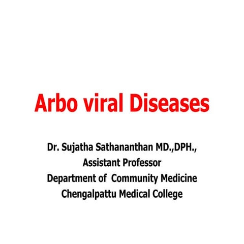 Arbo viral diseases   