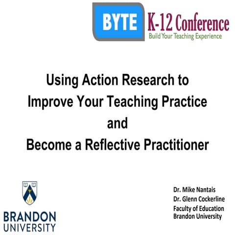 Action Research - Reflective Teacher