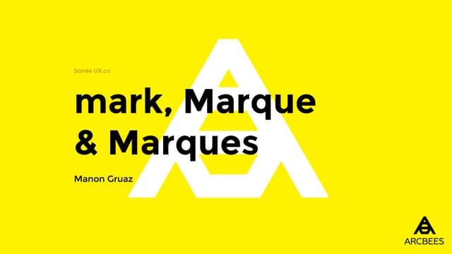 mark, Marque et Marques