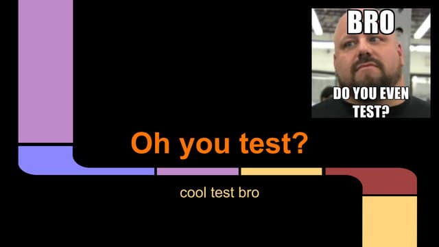 Oh so you test? - A guide to testing on Android from Unit to Mutation