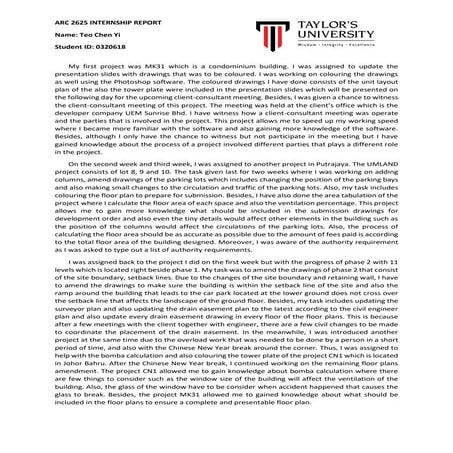 Arc2625 report file teo chenyi0320618