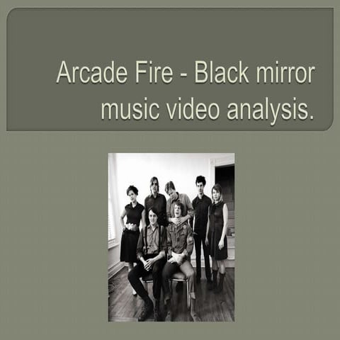 Arcade fire analysis