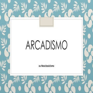 Arcadismo