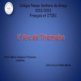 Arc de Triomphe- Cátia et Nádia- 9º...