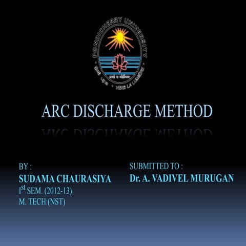 Arc discharge method