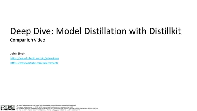 Deep Dive: Model Distillation with DistillKit