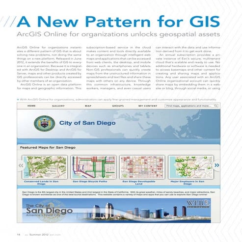 A New Pattern for GIS