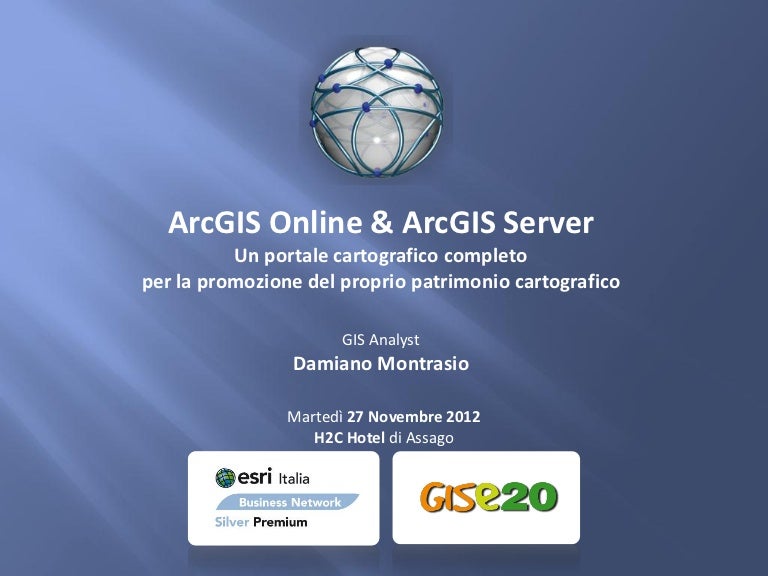 Arc gis online & arcgis server