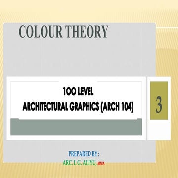 From ABU Zaria ARCH 104 (Colour theory). pdf