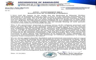 Archbishop --press-statement