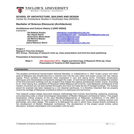 Module outline | PDF