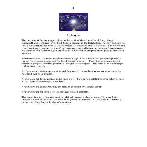 Archetypes