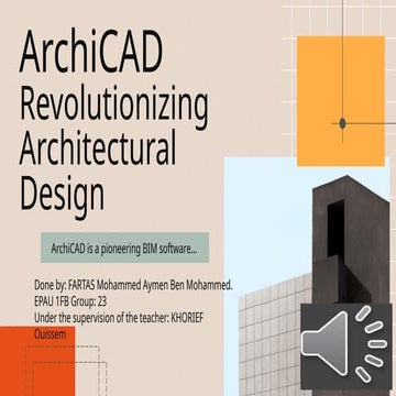 ArchiCAD revolutionizing architectural design.pptx