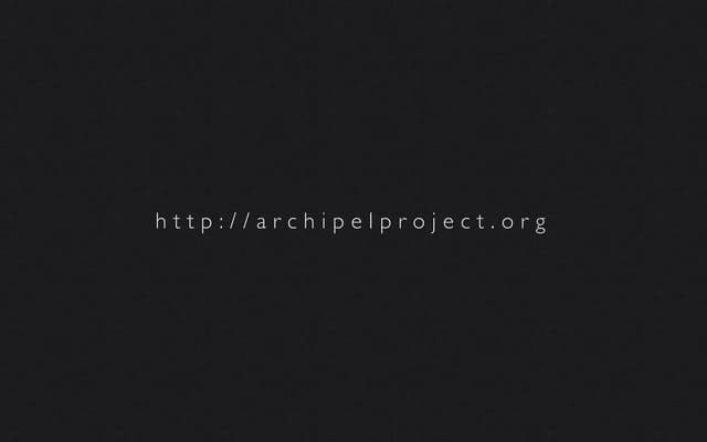 Archipel Introduction - ejabberd SF Meetup