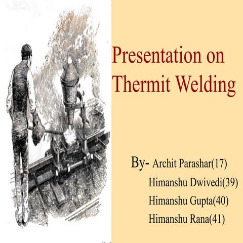 thermit welding