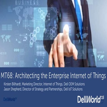 Architecting the Enterprise Internet of Things