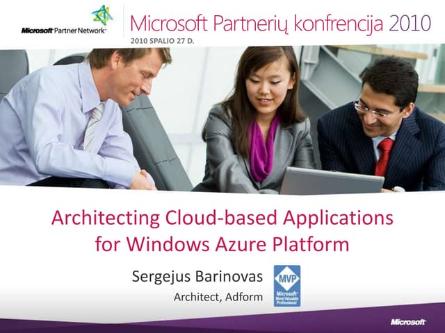 Architecting Windows Azure