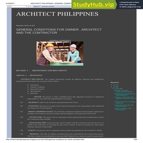 ARCHITECT PHILIPPINES | PDF