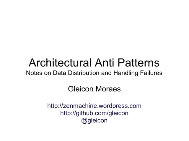 Architectural anti patterns_for_data_handling