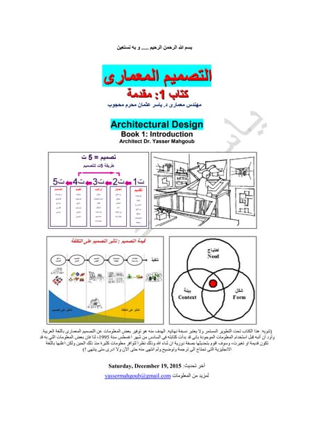 مبادئ التكوين المعماري | PDF