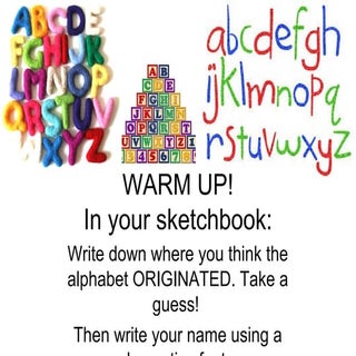 Architectural letters