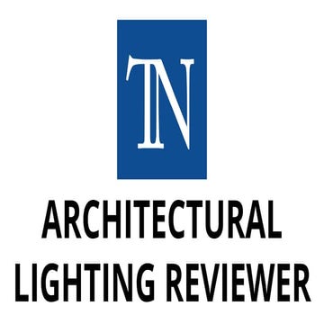 ARCHITECTURAL LIGHTING REVIEWER summarized