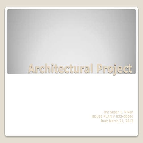 Architectural project