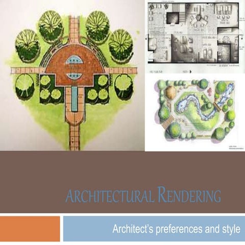 Architectural rendering