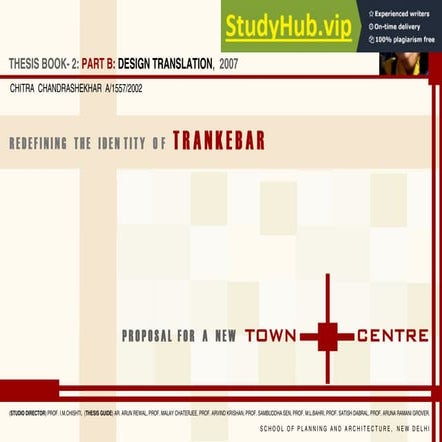 Architectural Thesis Report