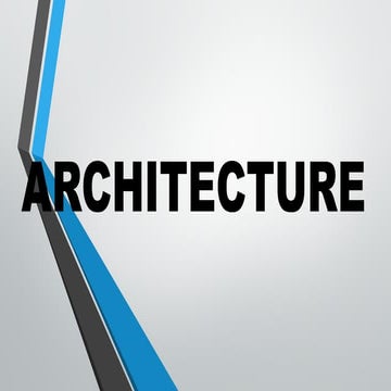 architecture arts and appreciation subject