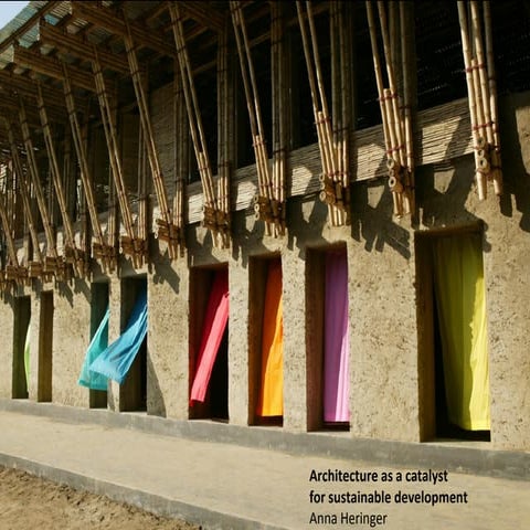 Architecture as a Catalyst for Sustainable Development, Anna HERINGER | PPT
