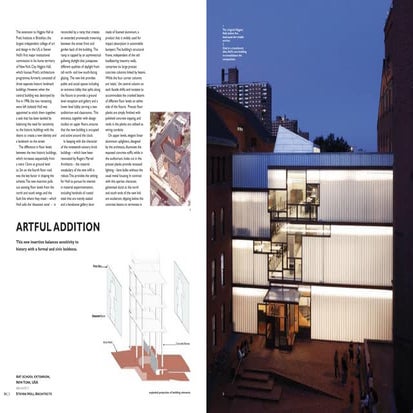 Steven Holl Art School Extension