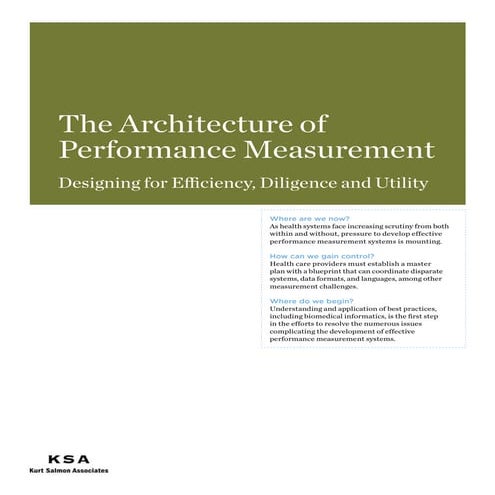 Architecture Of A Measure