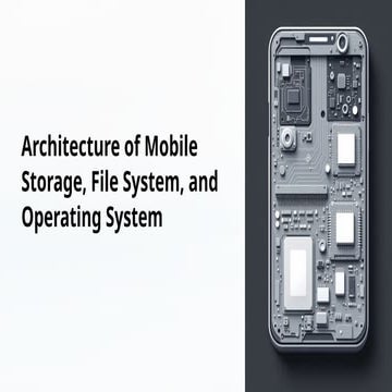Comprehensive Architecture of Mobile Storage, File Systems, and ...