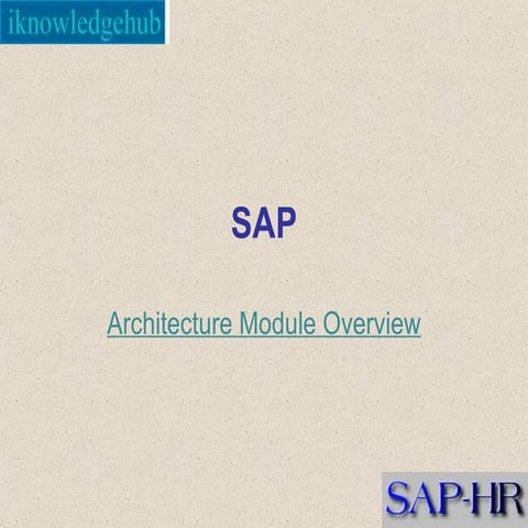 Architecture  overview