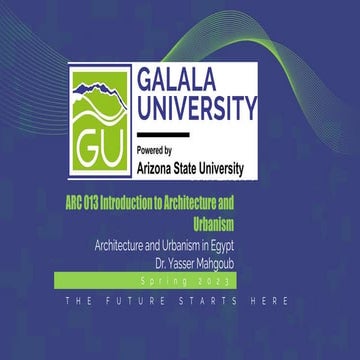 Architecture and Architects in Egypt b