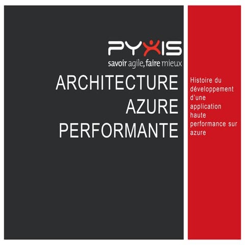 Architecture azure performante