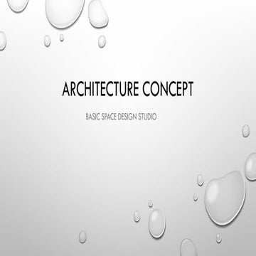 architecture concept basic design ppt.pptx