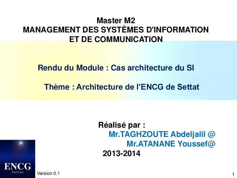 diplome universitaire systeme d'information