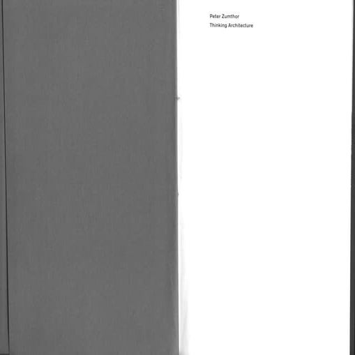 [Architecture ebook] peter zumthor   thinking architecture161