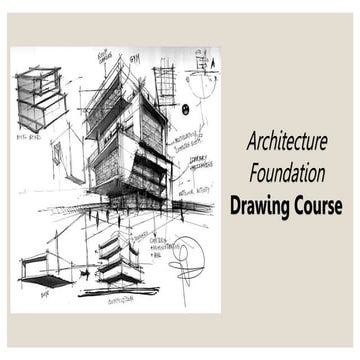 Architecture foundatiom drawing course.pptx