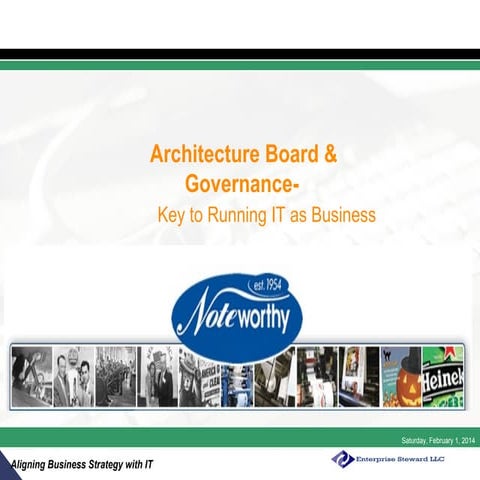 Architecture governance