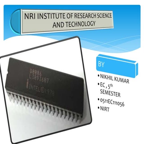 Architecture of 8086