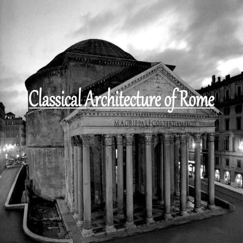 Architecture of rome